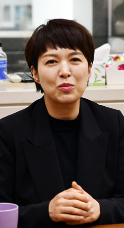 김은혜 후보가 부산시의회에서 부산시당 기자간담회를 가졌다.